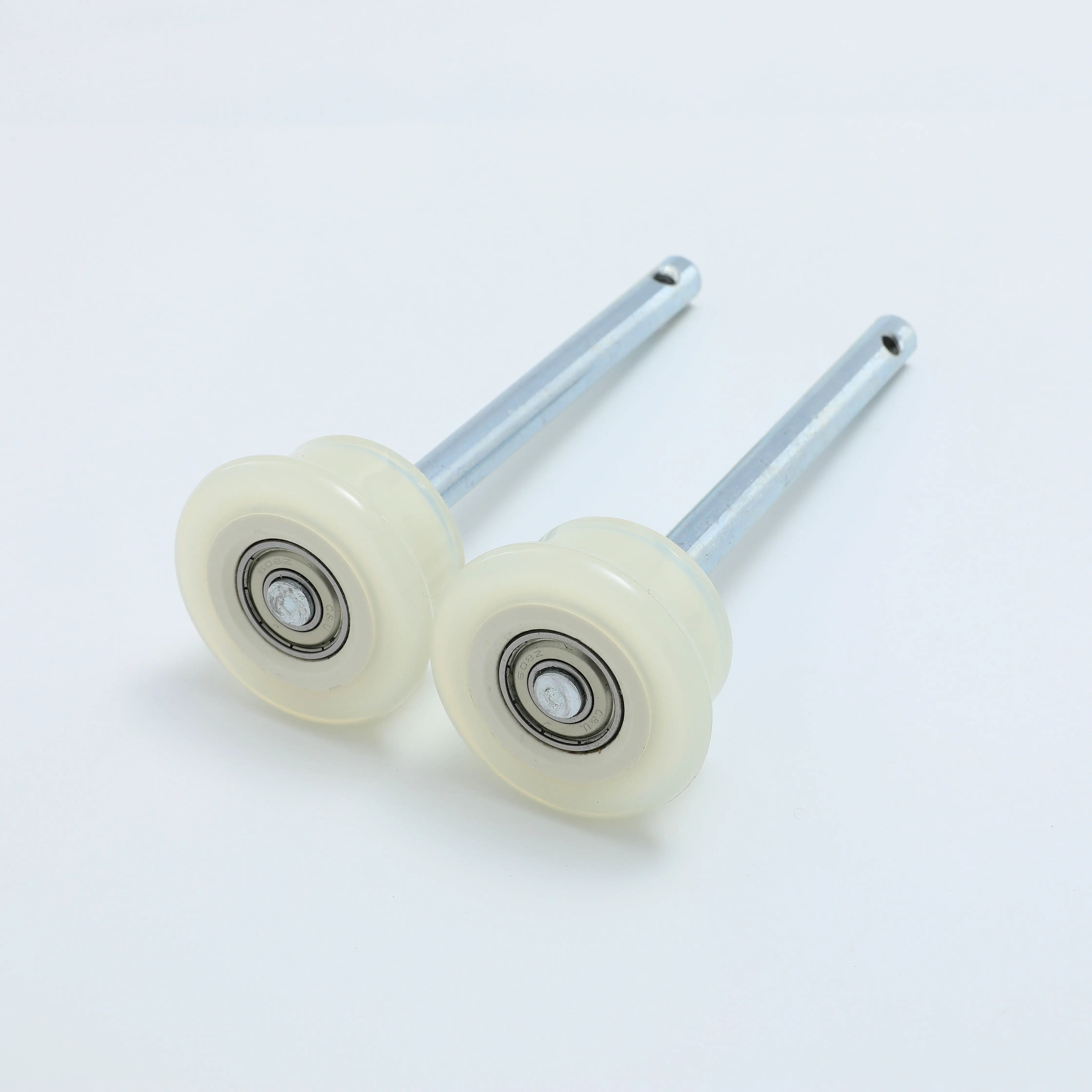 46*120mm Polyurethane White Wheels with 608z Bearing Garage Door Roller