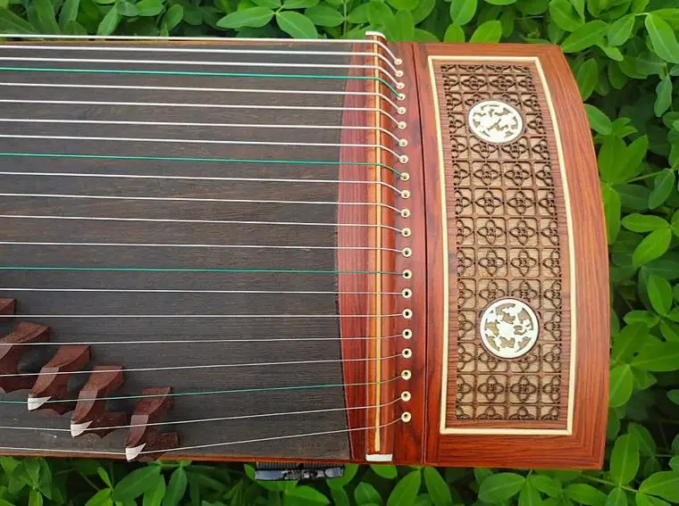Traditional Guzheng Chinese Guzheng 21 Strings Zither Musical
