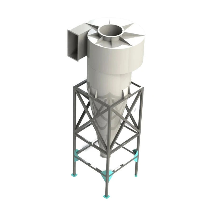 Industrial Carbon Stainless Steel Cyclone Dust Collector Cyclone Separator Vacuum Cleaner Cyclone Dust Extractor