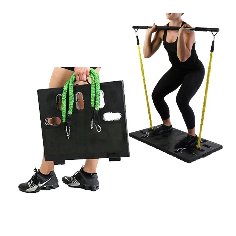 Portable Home Gym Complete Workout Equipment Set