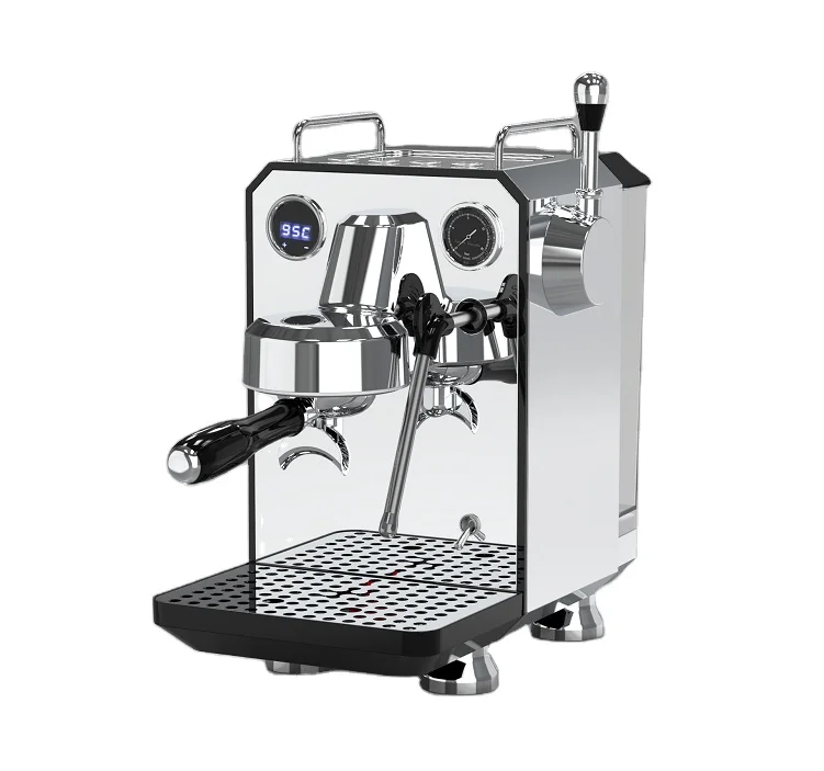 Full Stainless Steel Housing Home Use Coffee Machine 15bar Pressure
