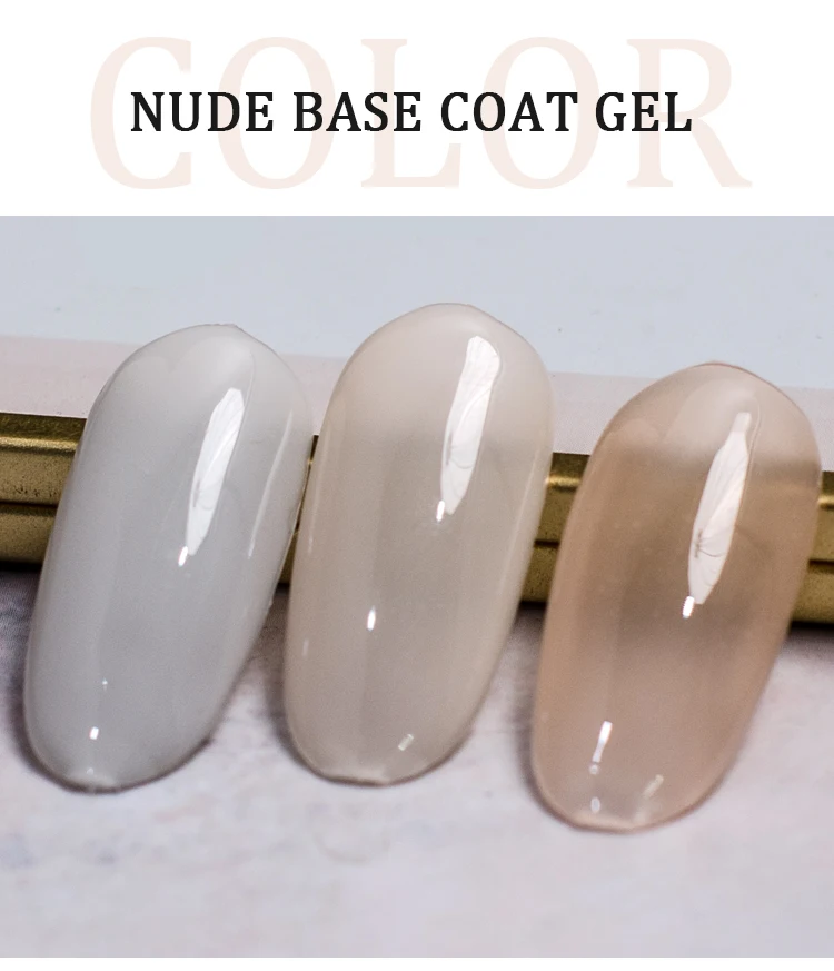 Nude Rubber Base Coat Gel Polish