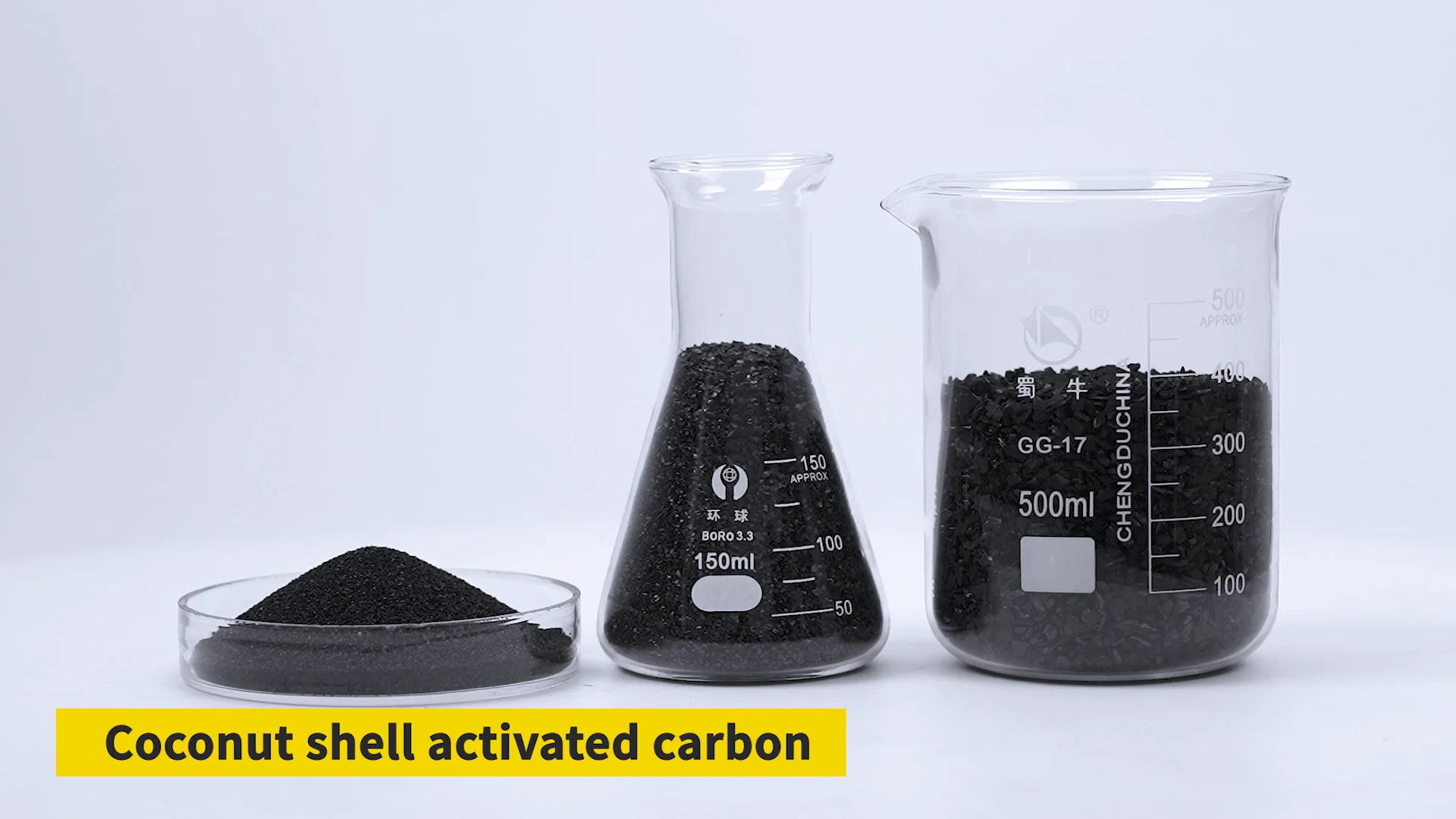 612 Mesh Coconut Shell Based Granular Activated Carbon Use For Water