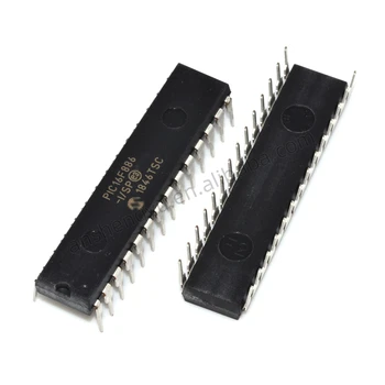 COPOER New Original PIC16F886 PIC16F886-I SP MCU Embedded Microcontroller IC 8-Bit 20MHz 14KB FLASH 28-DIP PIC16F886-I/SP