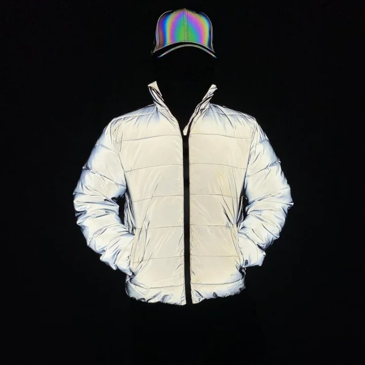 Custom New Unisex Holographic High Visibility Waterproof