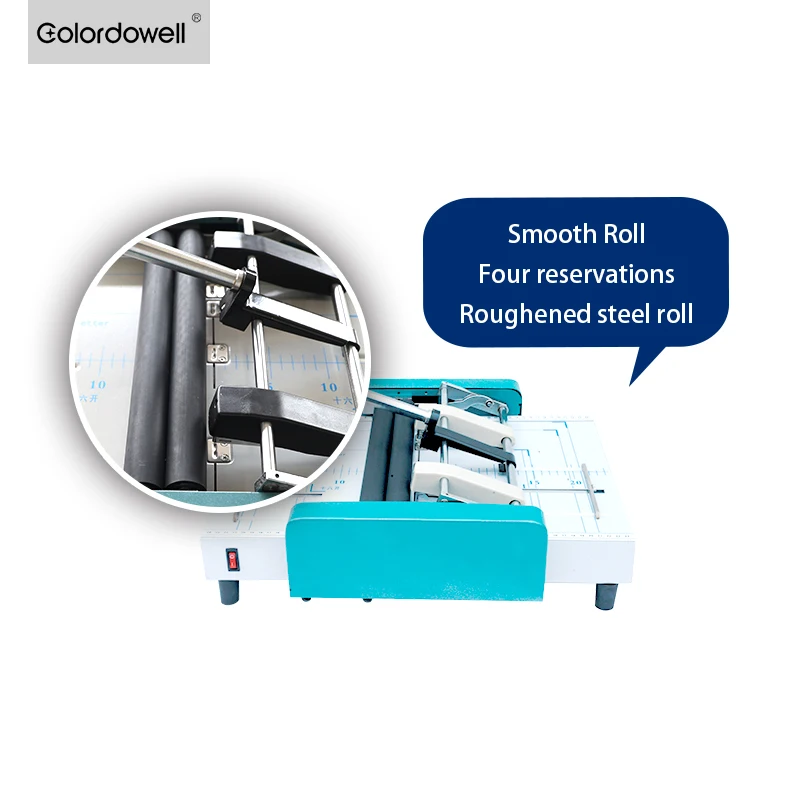 ZY-1A Tabletop Electric A4/A3 Booklet Maker - Paper Folding Machine