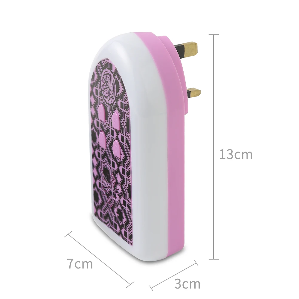 New Quran Plug Speaker Led Lamp Night Light Wallmounted Quran Player
