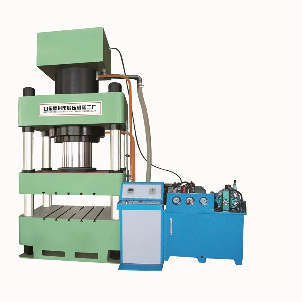 250T Fast Four Column Hydraulic Press Key Embossing Punching Tea Cake Pressing Block Forming Hydraulic Press