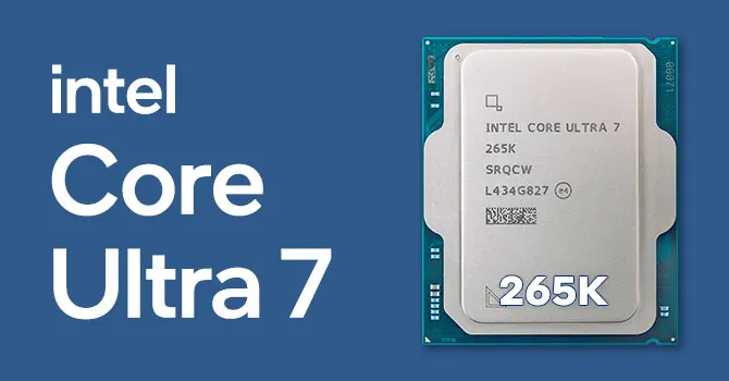 Intel Core Ultra 7 265KF - 20-Core Processor, 30MB Cache