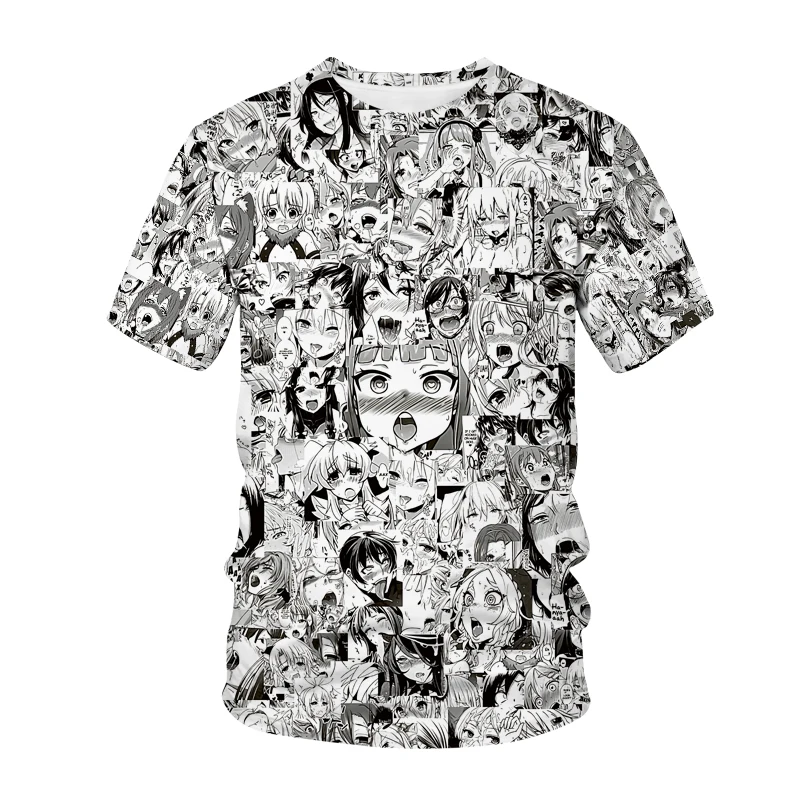 Anime Nota De Morte Camisetas 3D Impressão Streetwear Homens Moda Mulher  Camiseta Manga Curta Harajuku Kids Tees Tops Vestuário