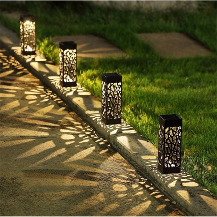Garden Mile Lanterna Solare LED Grande 35 Cm - Luce Tremolante Effetto Candela Per Esterno, Autunnale