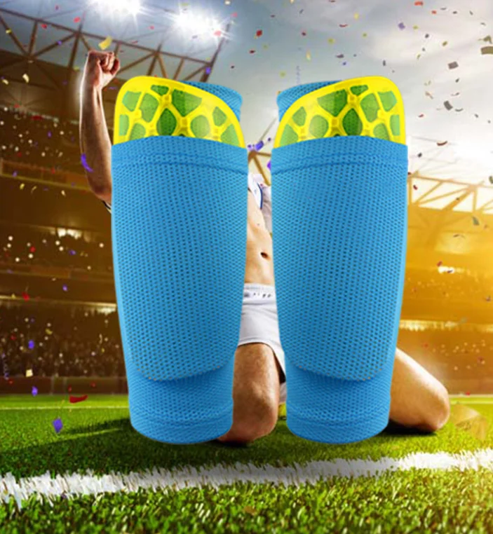 High Elastic Football Tibia Protector Sweat Absorb Double Layer Fixed Plate Guard Cover Sleeve