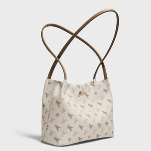 Fashionable casual girls shoulder bag leather handbag PU PVC leather women's tote bag women's shoulder bag