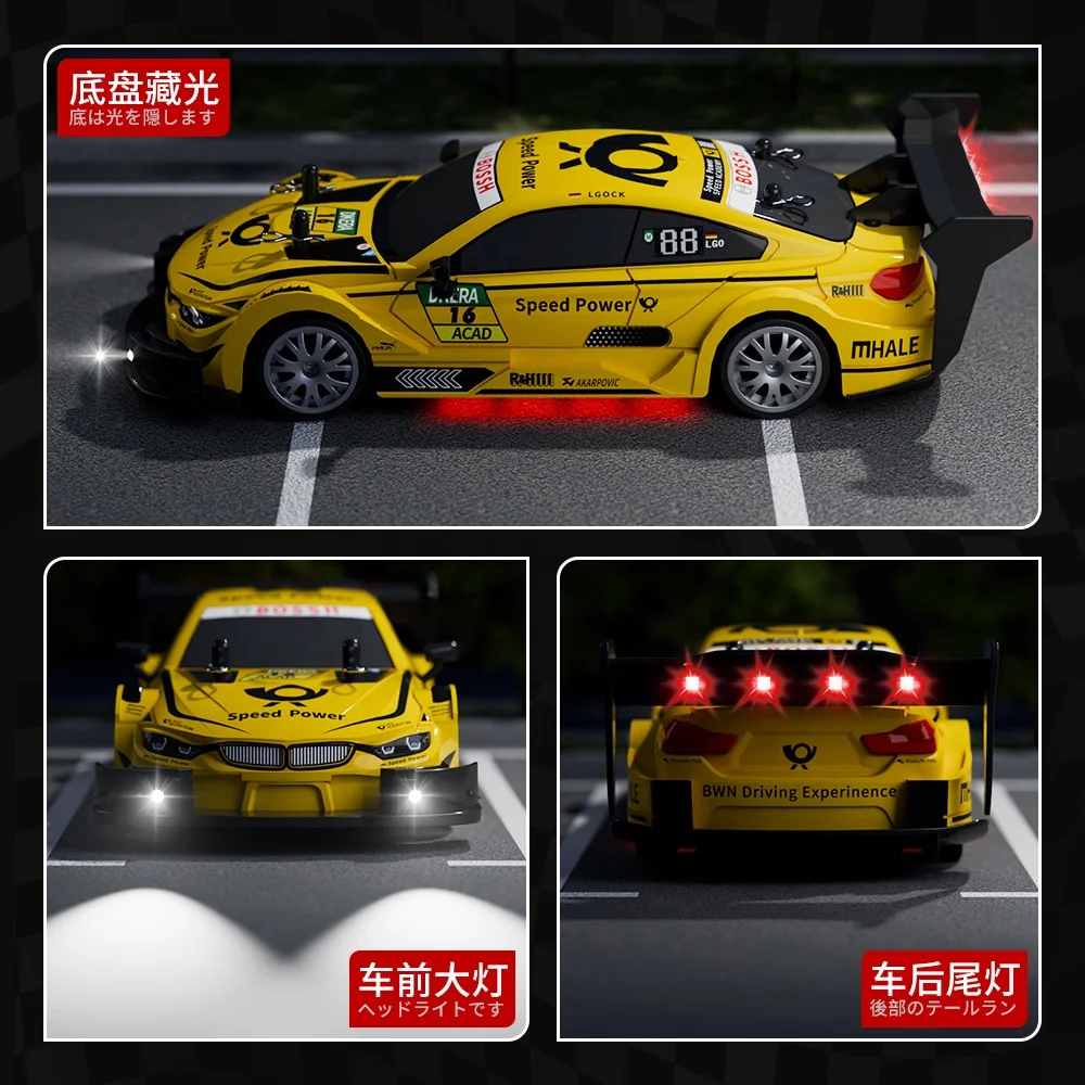Beste goedkope 2.4G 1/20 schaal mini hoge snelheid 20km/u radiografisch bestuurbare raceauto 4WD RC drift auto's RC speelgoed voor kinderen