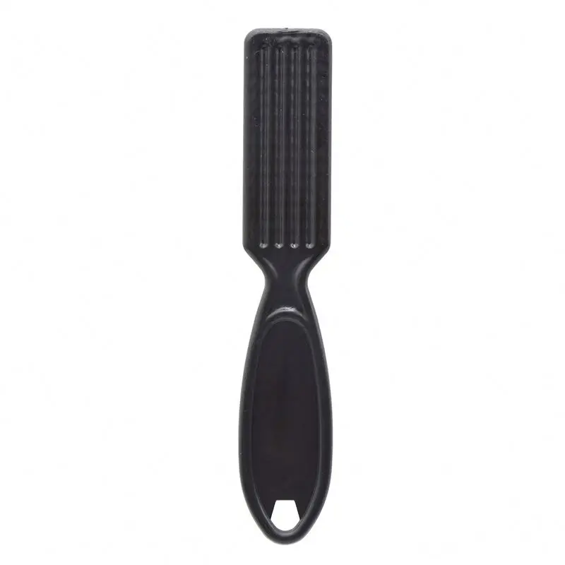 Salon professional Fade brush shaving black barber neck duster for man grooming