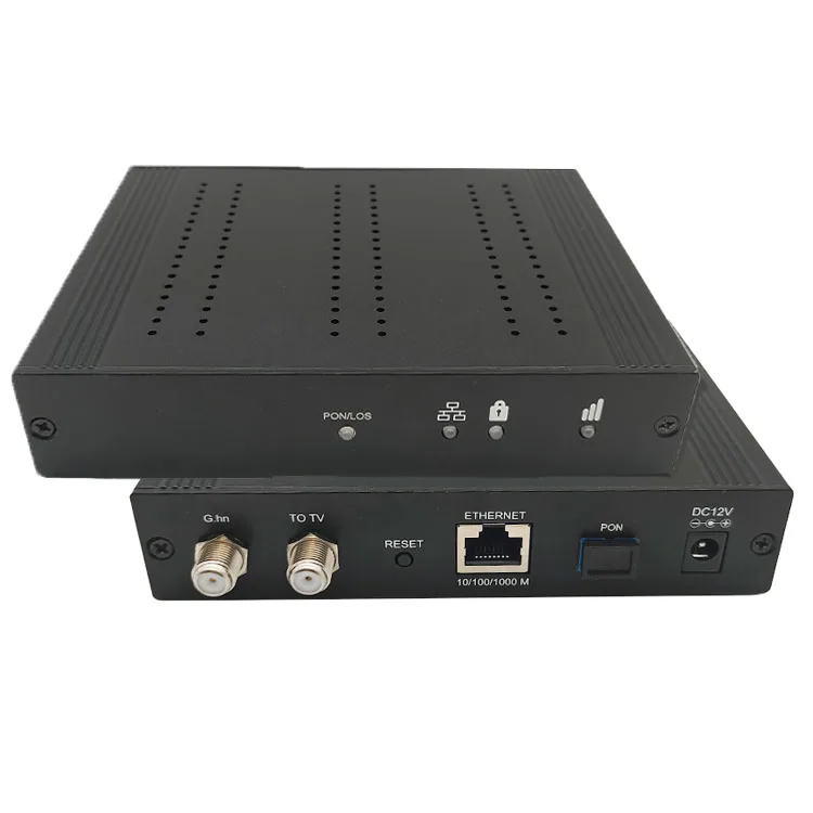 New Product FTTX FTTH XPON GPON ONU ONT RG45 to Coaxial G.hn EoC System Modem Adapter Ethernet Over Coax Endpoint Controller