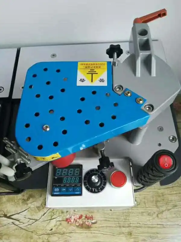 2020 Cheap Price Small Manual Edge Banding Machine Portable Edgebander Escuadradora
