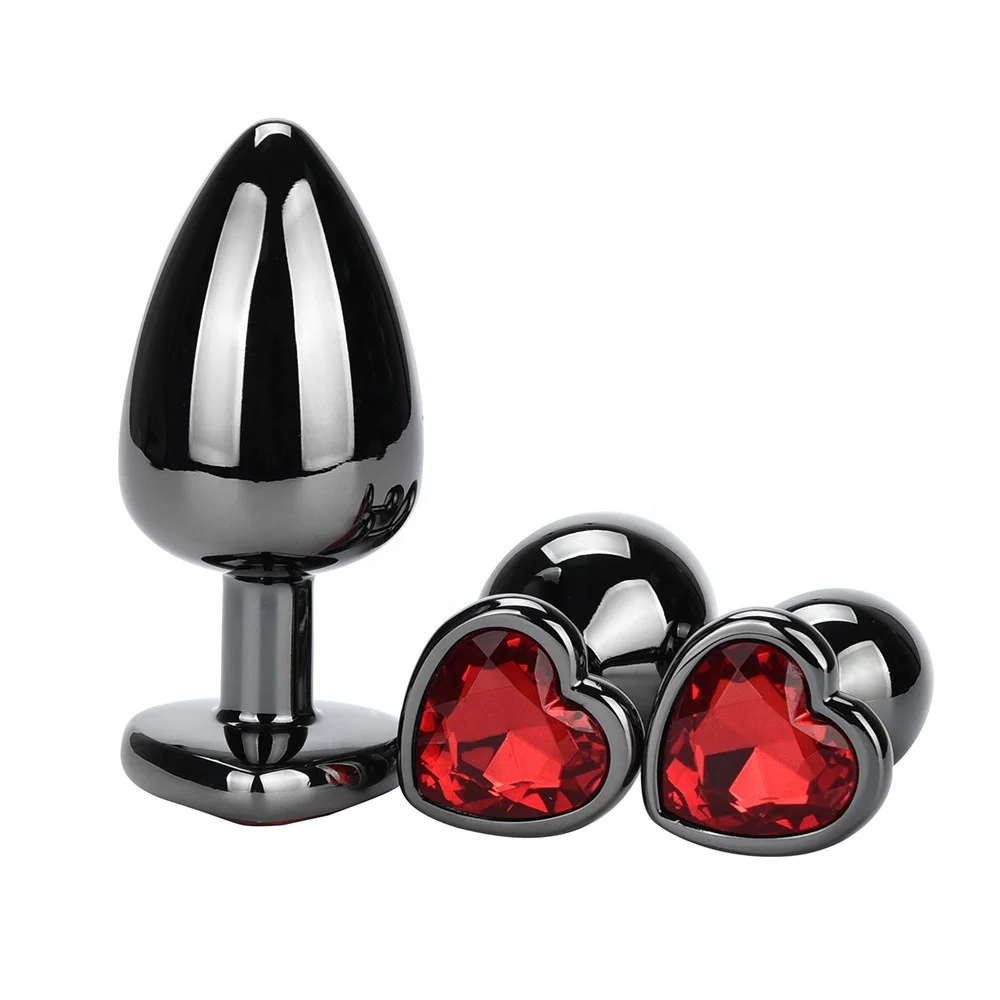 Explore new dimensions of anal pleasure with a heart shaped jewel butt plug - guaranteed to excite and tantalize your senses