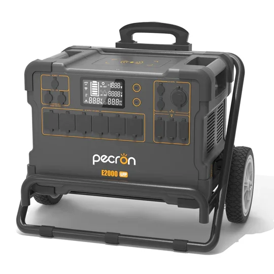 PECRON E2000LFP 2000W Portable Power Station - 1920Wh LiFePO4 Solar  Generator for Outdoor Use