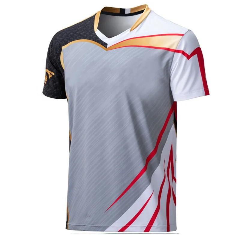 Fast Drying Breathable Personalized Customized Sublimation Badminton Clothing Fast Drying Tennis Shirt
