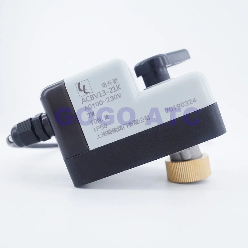 GOGO High Quality ATC 3/4 BSP 12V 24V DC AC220V Orifice 20mm NC 5404-06 Brass Valve
