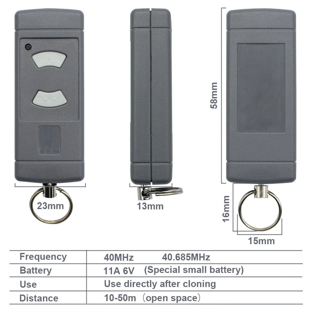 Hörmann Handsender Hse2 40 685 Mhz Programmieren Hse2 Handheld Transmitter Compatibel With Hormann 40.685 Mhz Hormann