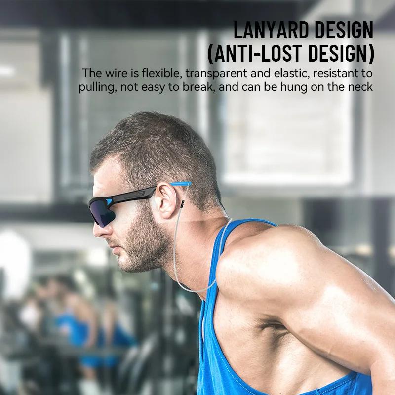 High Quality Wireless Bluetooth Smart Audio Headphone Sunglasses With Mic Polarized Lens for Calling Listening