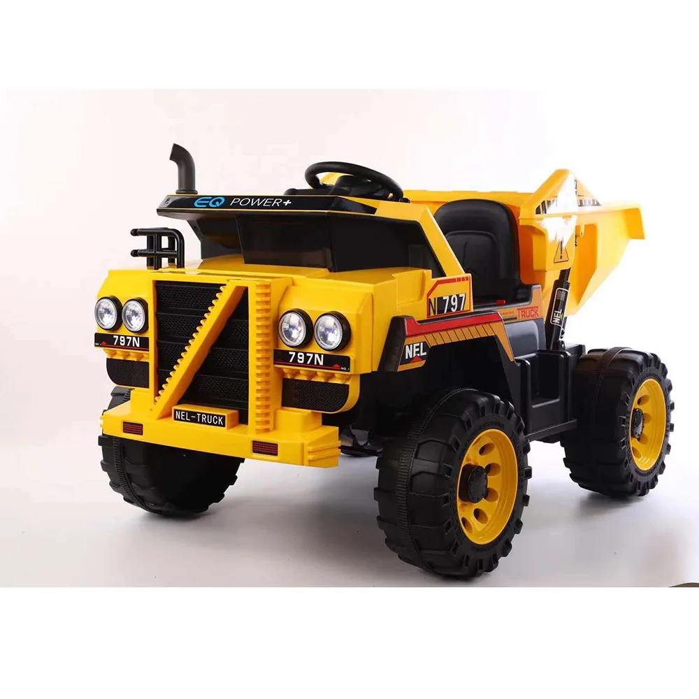 Full Scale Cool Trendy Style Children's Battery Powered Ride-On Electric Four Wheel Dual Drive off Road Vehicle Toy Car