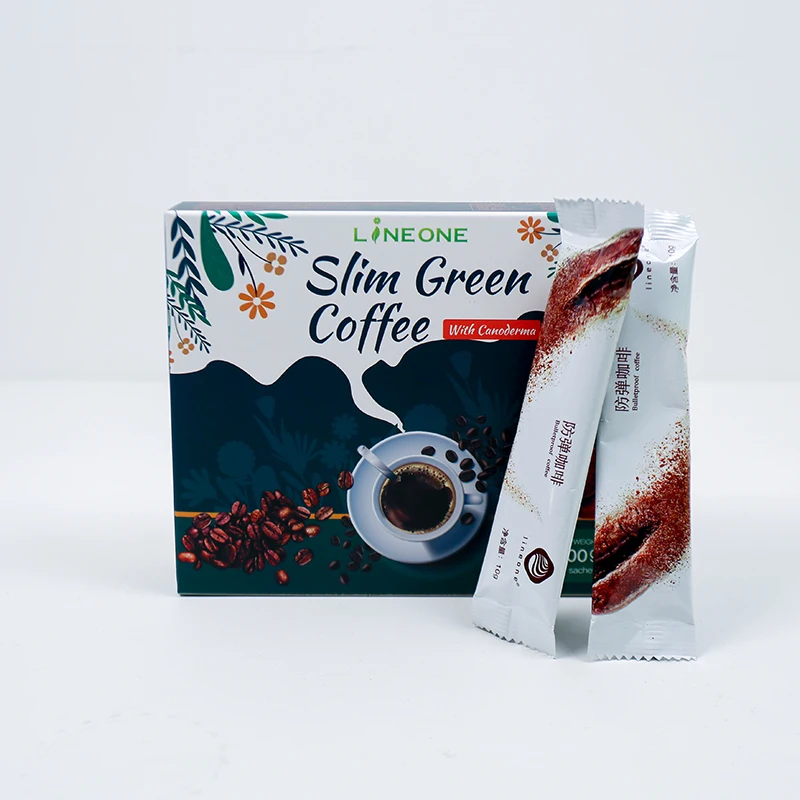 Slim Diet Green Coffee Natural Slimming Weight Loss Instant Coffee Meal Replacement Powder Fit Weight Control Coffee