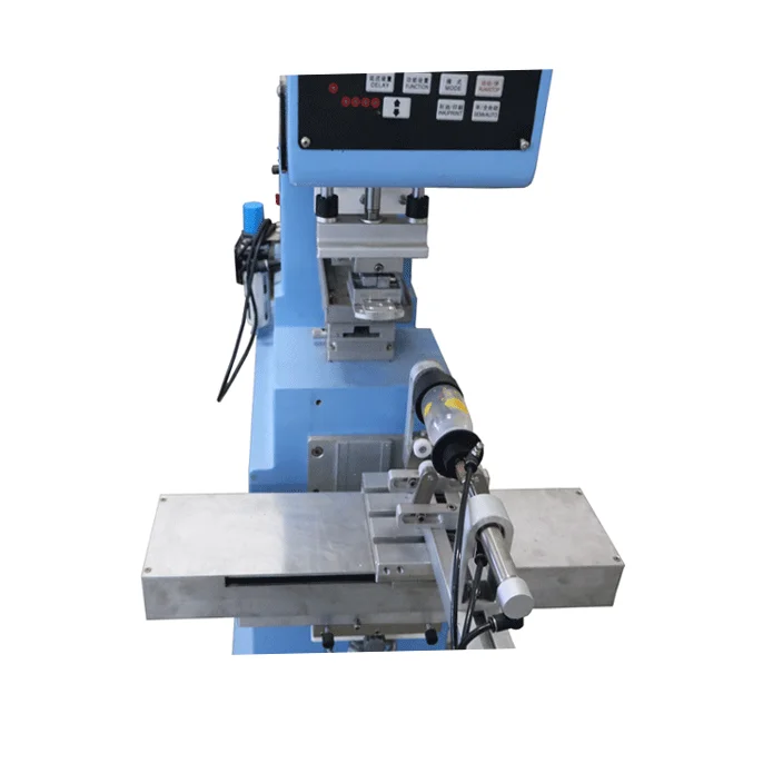 High Precision Single Color Semi-automatic Pad Printer Engine Grade Single LED Bulb  Paper Label Core Pump New Condition