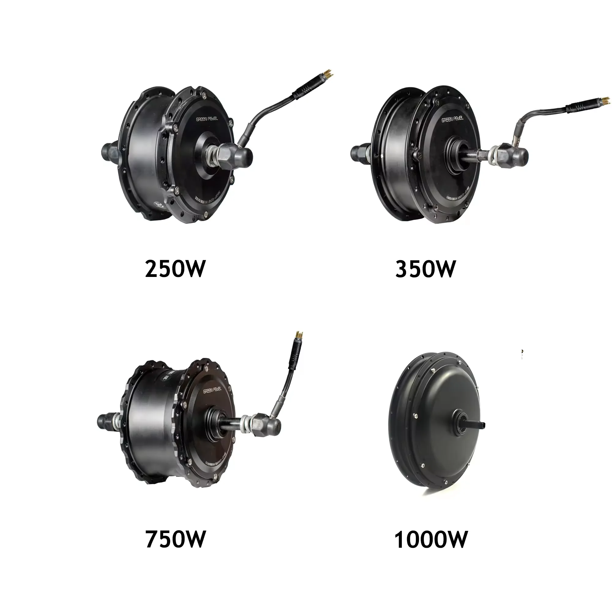 48v to 5000w Electric Bicycle Hub Motor Kits for Conversions