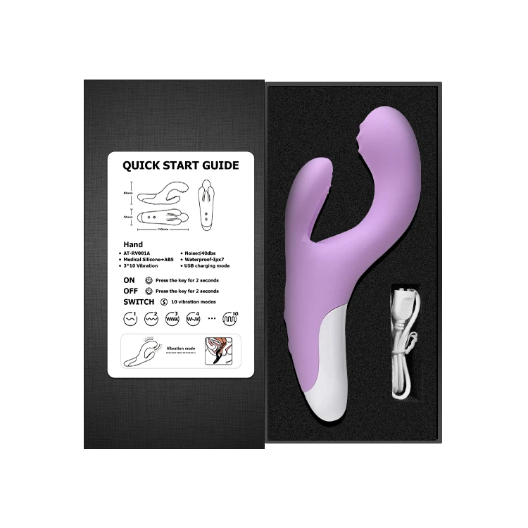 USB Charger Pink Rabbit Vibrator Clitoral Stimulation Finger Vibrator High Speed 10-Speed Modes Silicone+ABS Material IPX7 USB Charger Pink Rabbit Vibrator Clitoral Stimulation Finger Vibrator High Speed 10-Speed Modes Silicone+ABS Material IPX7
