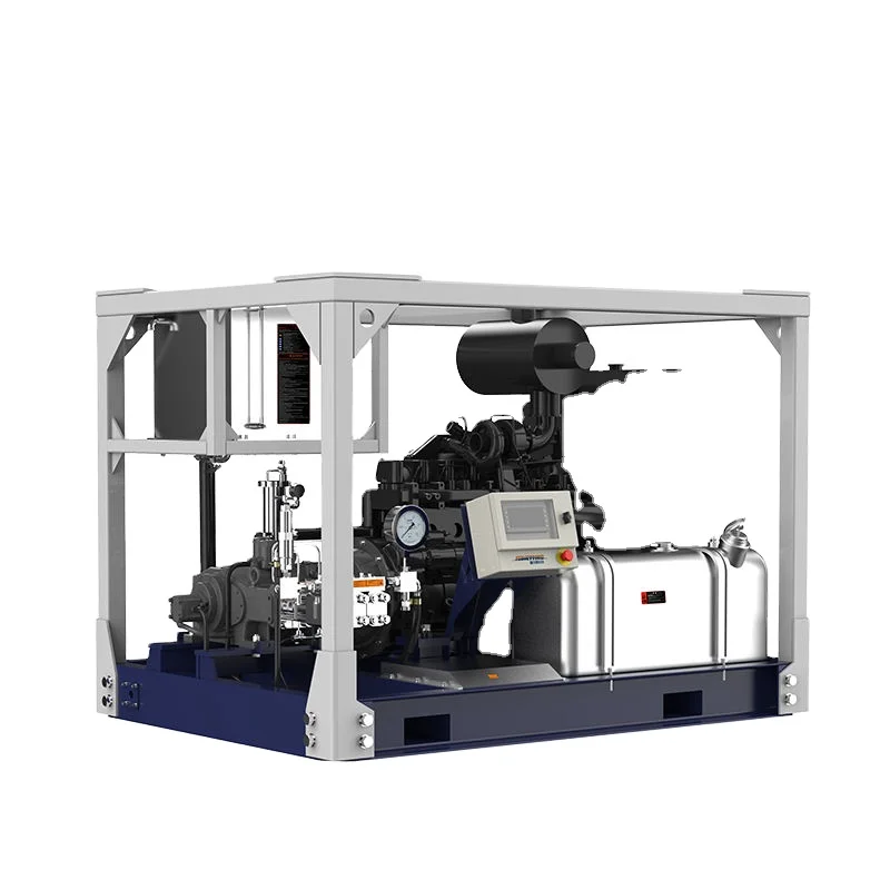 High Performance 40000psi 2800 bar Pressure Washer Cleaning Equipment Hydro Blasting Ship Hull Cleaning Hydro Blasting Machine