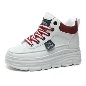 Women's W3625 High-Top Sports and Leisure Shoes Fashion Trend Summer Breathable Inner Heightening for Students
