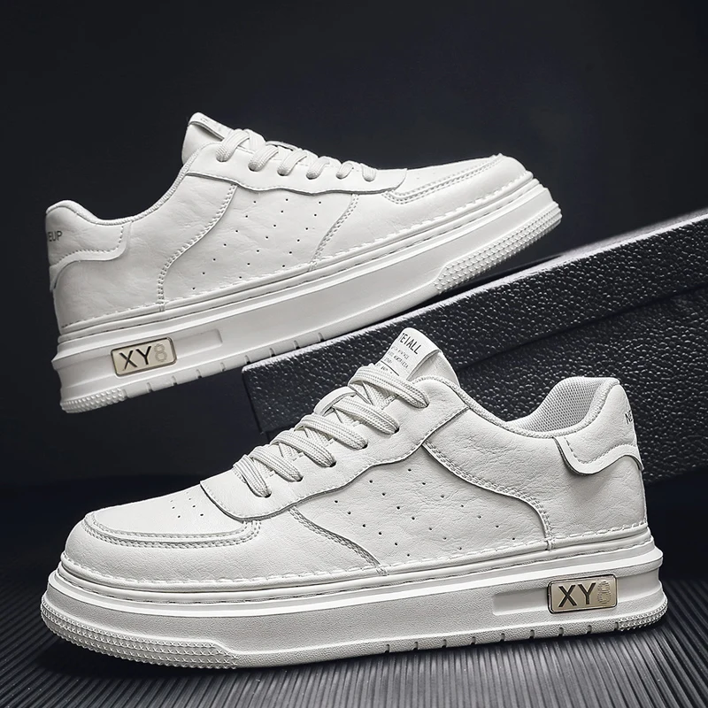 Leader Show Couple Sport Skateboard Shoes Comfortable Brand Rubber Sneaker  for Man Trend Zapatillas Hombre 2021 Couple Sneakers