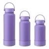 Violet silicone cup sleeve