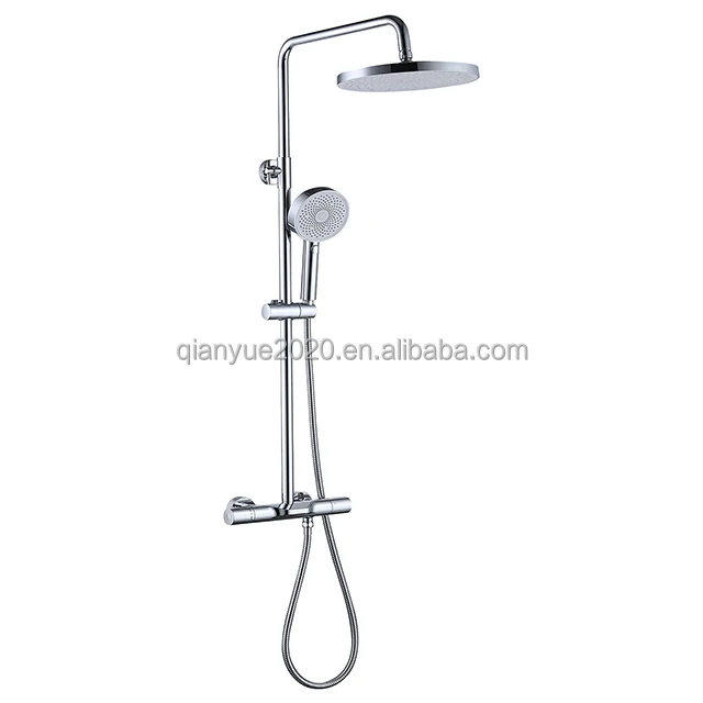 New Design Bathroom Shower Faucet Chrome Mixer Shower Set Brass faucet bathtub Thermostatic shower  faucet