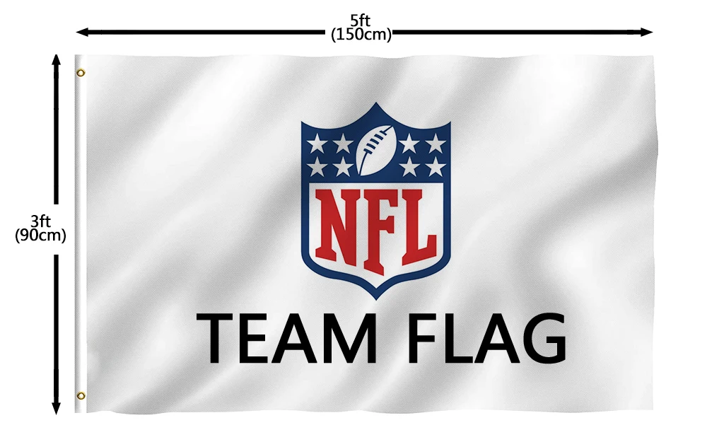 NFL Football ￼Teams You’re In Country Flags 3x5ft Banner￼