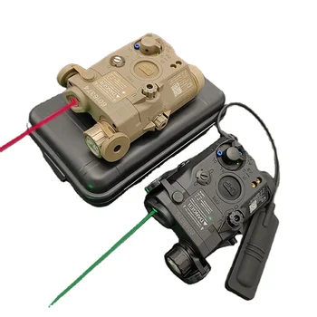 Tactical Gear PEQ15 Indicator Red Green Dual Laser white light Outdoor Hunting Pointer Aiming Laser