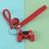 Machine de jeu rouge + corde en cuir rouge