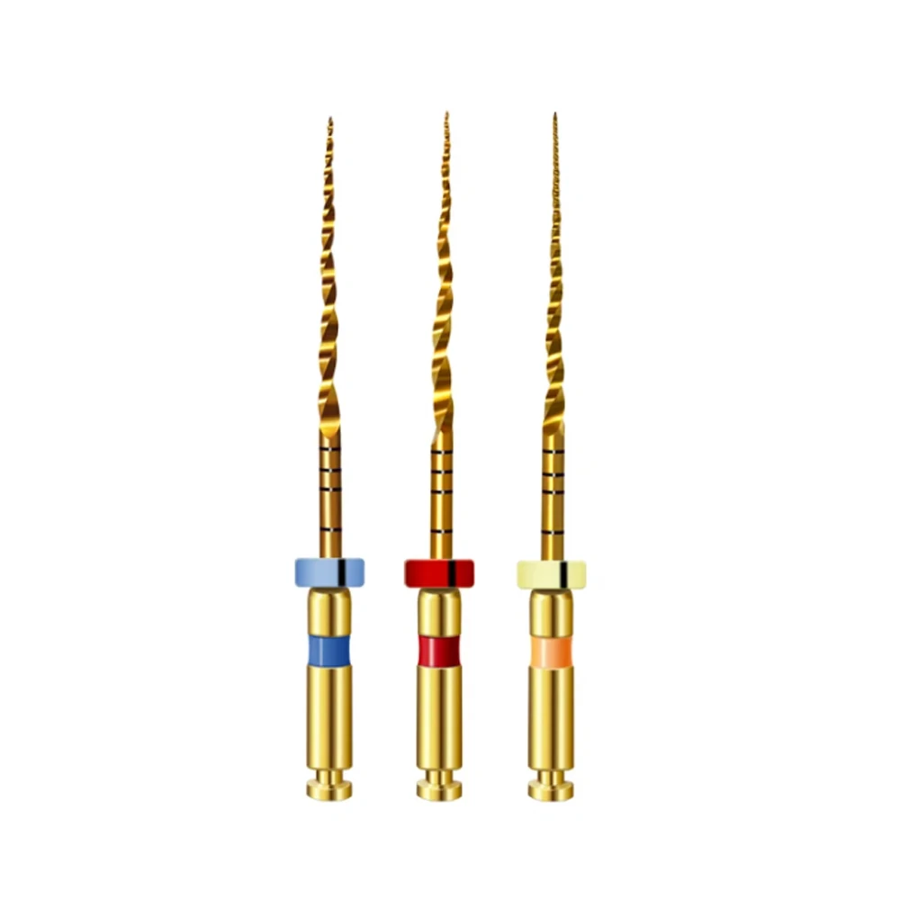 Offset Rotary File DENTAL teeth root canal file  eccentric rectangular cross-section for serpentine file movement