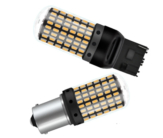 Customization 1156 strobe 3030 Chip flash P21W LED Auto Bulb for Car Brake Light Turn Signals and Reversing Lights