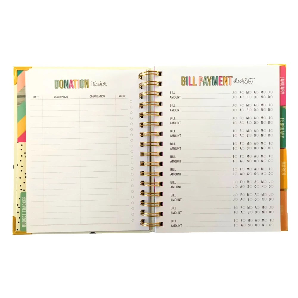 20224 под заказ органайзер с частной торговой маркой блокнот конвертами