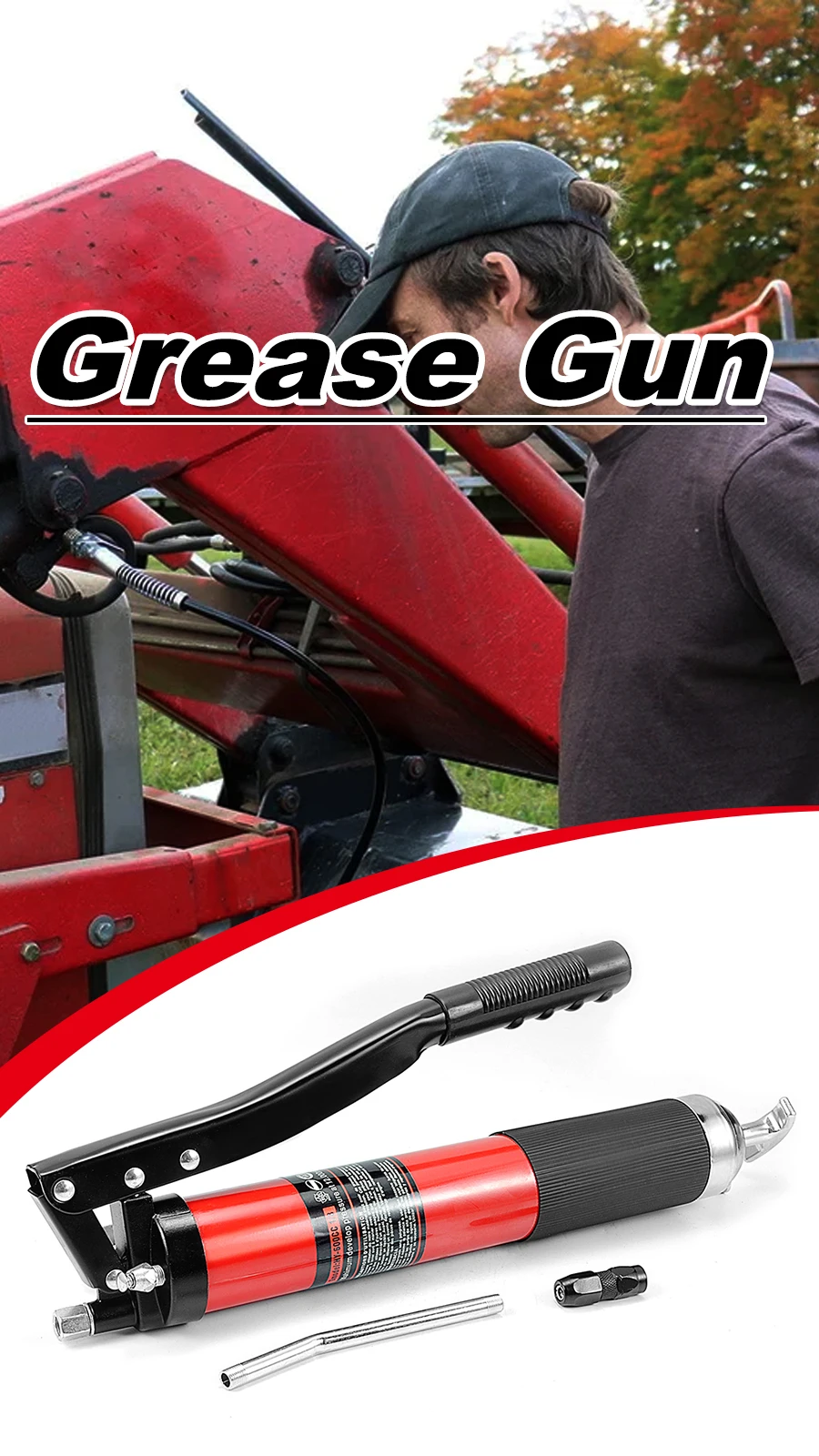 New Design Lever Action Types Of Hand Grease Pump Electric 900cc Heavy