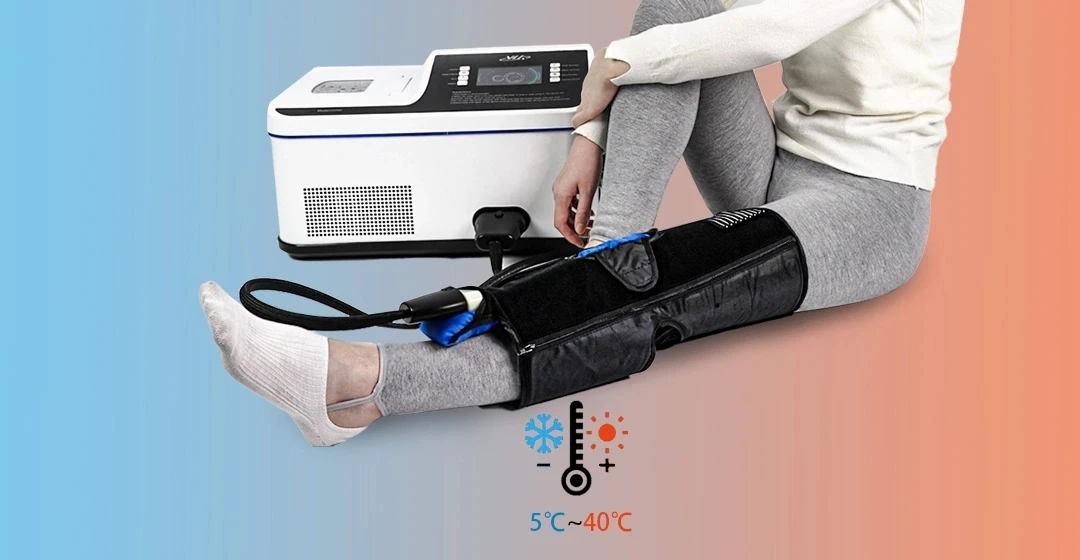 Professional   Semiconductor Body Therapy for  Paris Olympics Athlete Rehabilitation Iceless Cooling and Heating Therapy Machine supplier