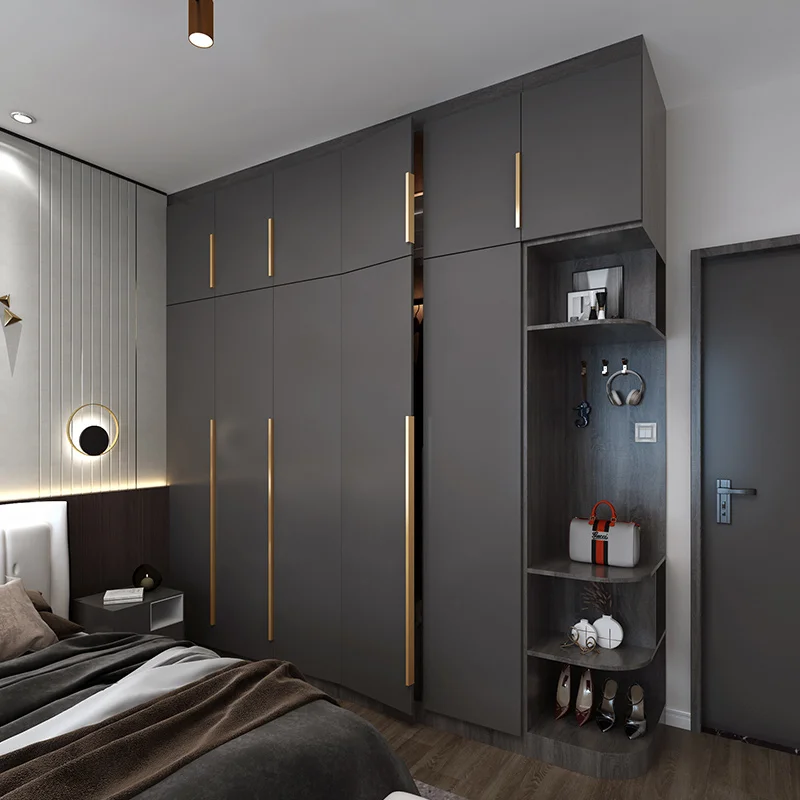 hecho personalizado dormitorio barato de madera construido en armario  armario de almacenamiento Armarios Juego Muebles Diseño ropa moderna pared  walk in closets - China Armario, Cuarto de dormitorio