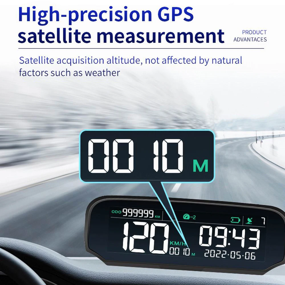 NEU DIGITAL AUTO GPS Tacho Geschwindigkeit Display Km/H Mph for