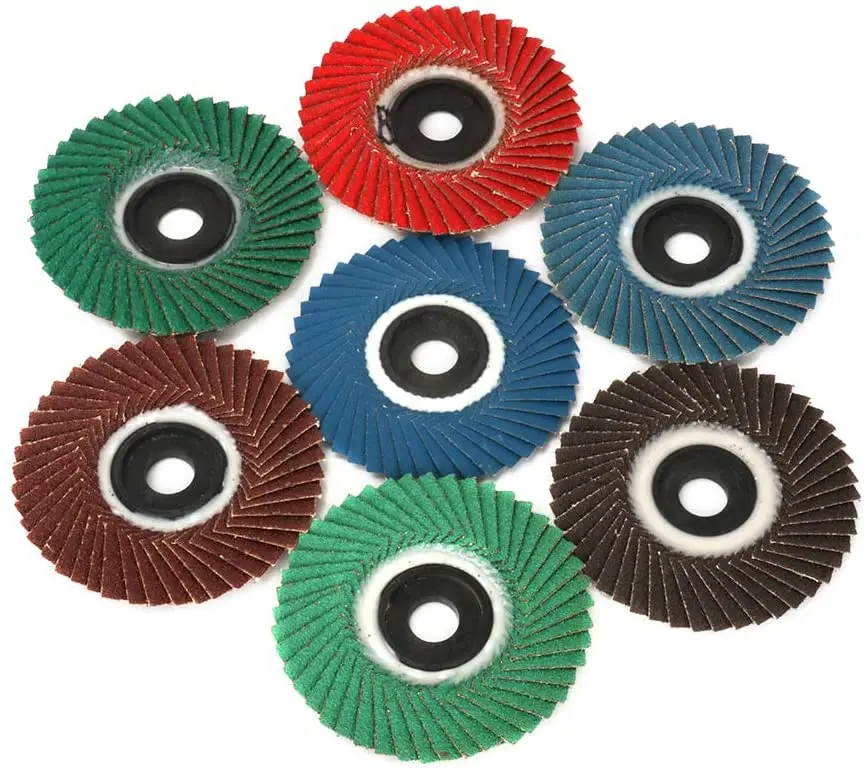 Abrasive flexible flap disc radial flap disc abrasives for polishing and grinding disc