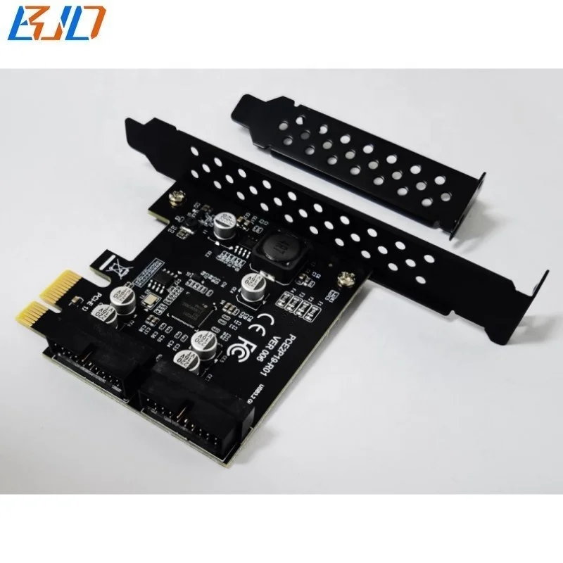 Delock 90493 PCI Express x1-kaart naar 2 x externe USB 5 Gbp