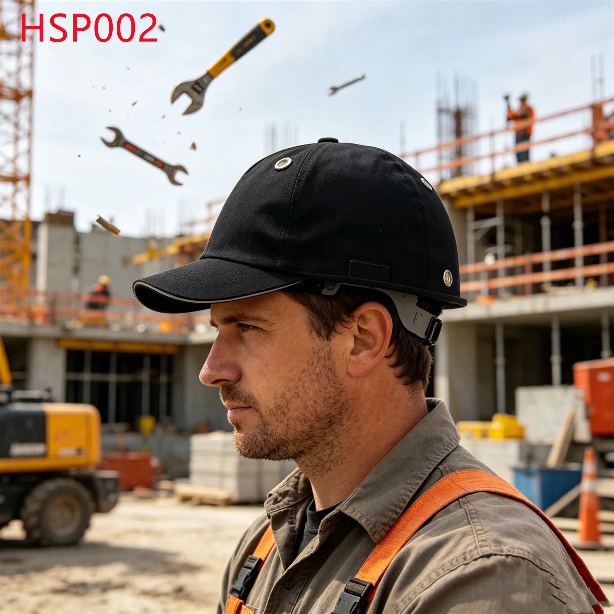 LXG,Assembly Line Working Scratch Resistant Black Bump Caps Outdoor Field Inspection Slim Low Profile Safety Helmets HSP002